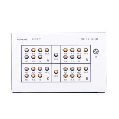 SDR-LW 3980 8 चैनल ADRV-9009 x4 RF 75 मेगाहर्ट्ज-6 GHz Tx BW 450 मेगाहर्ट्ज RX BW 200 मेगाहर्ट्ज 8 × PCIE BUS 1 × SFP+ i9 प्रोसेसर USRP एकीकृत सॉफ्टवेयर परिभाषित रेडियो डिवाइस